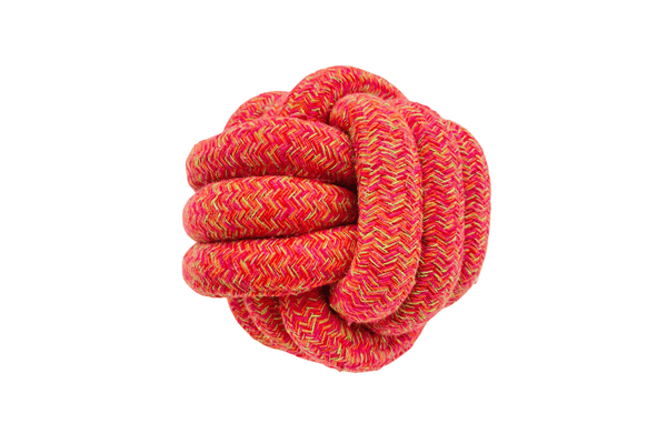 🐶 Unique Handmade Jumbo Rope Ball - Eco-Friendly Dog Toy 🌍