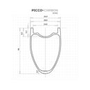 Picco Carbon Disc Rim Measurements