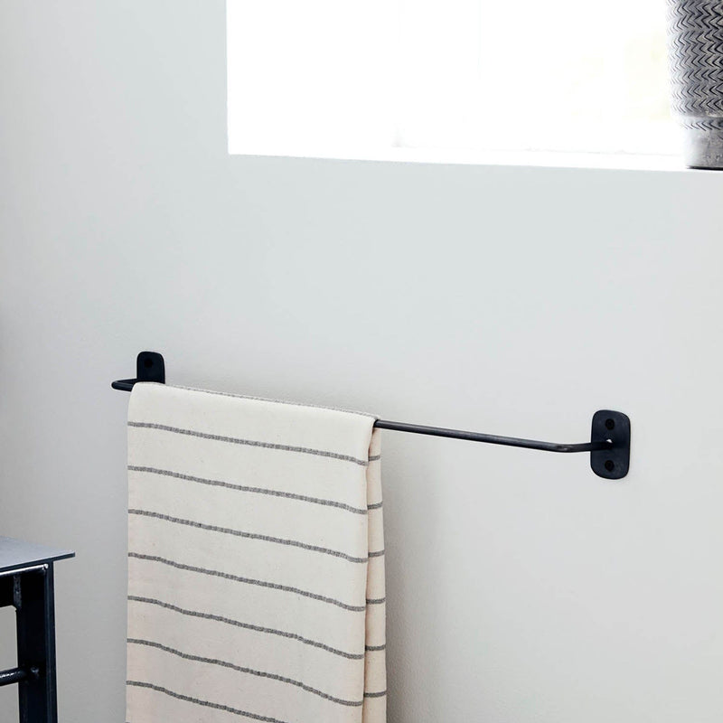 Metal Hanging Rail | Black