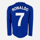 2008-09 Manchester United Third away Shirt Ronaldo 7 long sleeve [Excellent] L