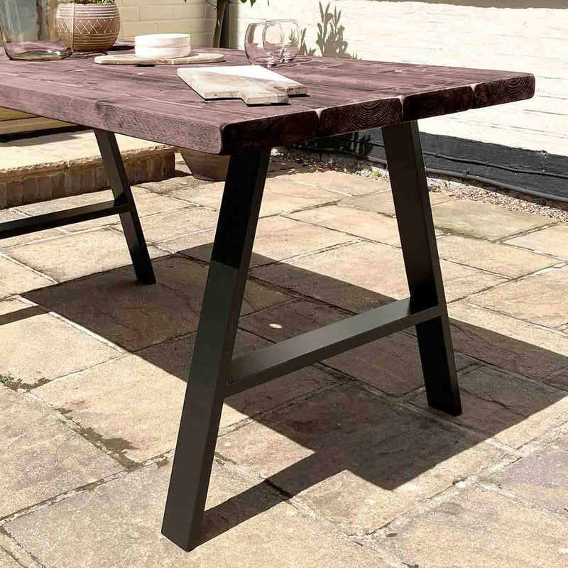 Rustic Garden Table | A Frame