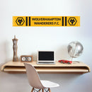 Wolverhampton Wanderers F.C. - Bar Scarf Wall Sticker