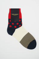 Mayfair Women's Socks - Scarlet