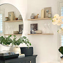 Shabby Chic Thin Floating Shelf | 15cm Depth