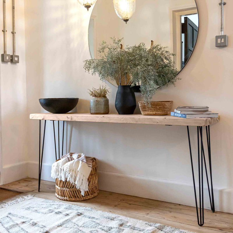 Rustic Sideboard | Hairpin Leg