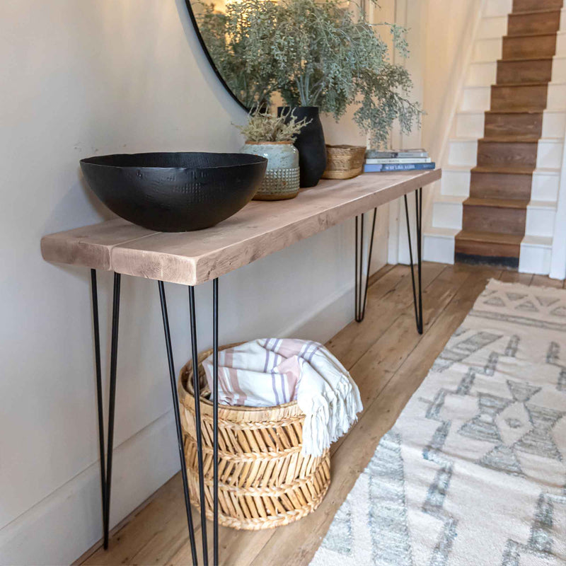 Rustic Sideboard | Hairpin Leg