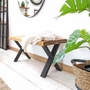 Rustic Furniture Set | X Frame