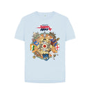 Sky Blue Barmy Army India Tour Tee - Ladies
