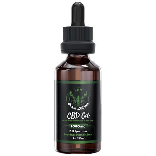 Green Lobster CBD 1000mg Oil