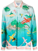 CASABLANCA Angra de Jour printed shirt - Maison De Fashion 