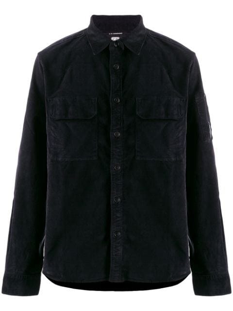 C.P. Company Corduroy Button Shirt - Maison De Fashion 