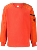 C.P. COMPANY lens detail crew-neck sweatshirt - Maison De Fashion 