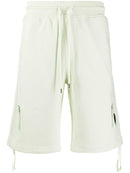 C.P. COMPANY drawstring waist track shorts green - Maison De Fashion 