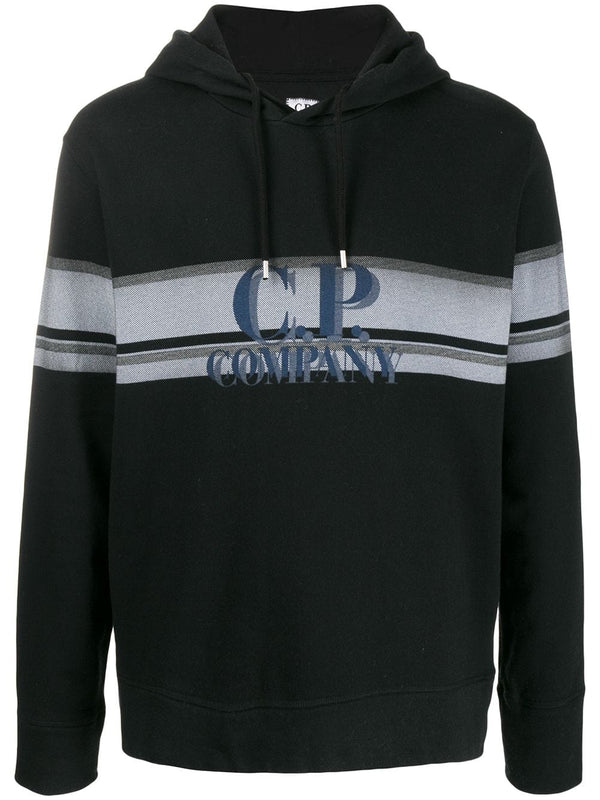 C.P. COMPANY bands print hoodie - Maison De Fashion 