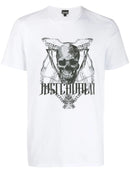 Cavalli Skull Chain T-Shirt - Maison De Fashion 