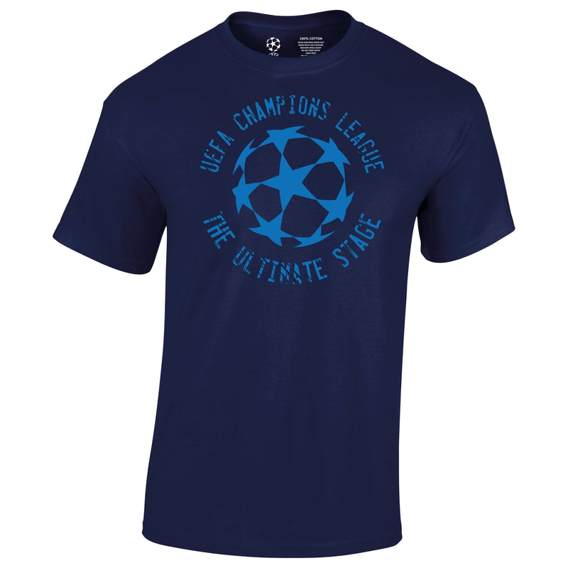 Champions League 'The Ultimate Stage' Starball T-Shirt Navy