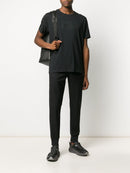 C.P. COMPANY embroidered logo t-shirt black - Maison De Fashion 