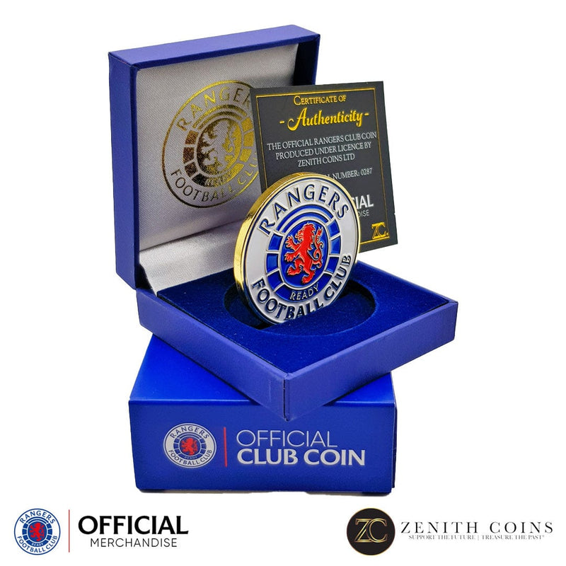 The Official Rangers Club Coin