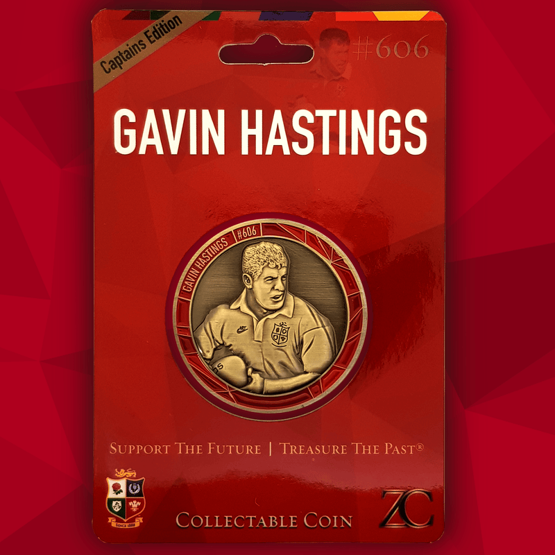 Gavin Hastings Lions' Coin