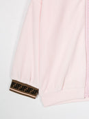 FENDI KIDS FF trim hoodie pink - Maison De Fashion 