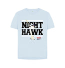 Sky Blue Barmy Army Night Hawk Ladies Relax Fit Tee