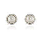 Cachet Elan Clip Earrings Platinum Plated