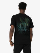CP COMPANY blurred logo print T-shirt - Maison De Fashion 