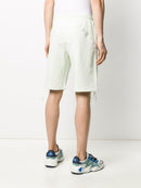 C.P. COMPANY drawstring waist track shorts green - Maison De Fashion 