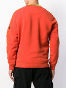 C.P. COMPANY lens detail crew-neck sweatshirt - Maison De Fashion 