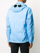 C.P. COMPANY lightweight hooded jacket blue - Maison De Fashion 