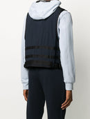 C.P. COMPANY mesh-lined gilet navy - Maison De Fashion 