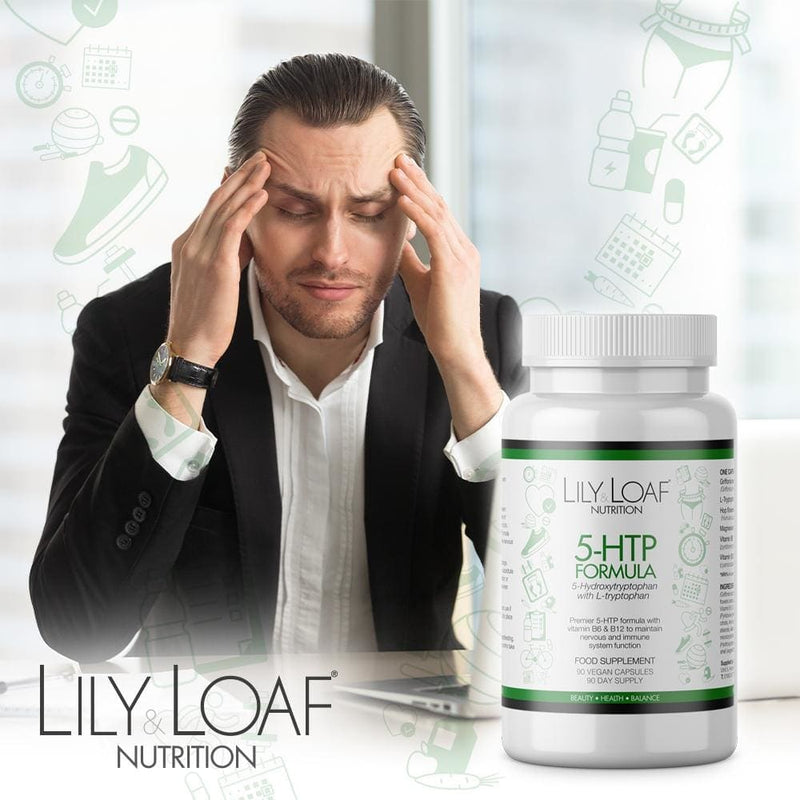 Lily and Loaf - 5 HTP with L-Tryptophan (90 Vegan Capsules) - Capsule