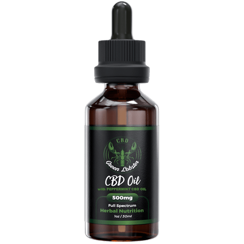 Green Lobster CBD 500mg Oil