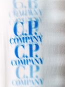 C.P. COMPANY blurred logo print short-sleeve t-shirt white - Maison De Fashion 