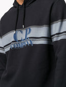 C.P. COMPANY bands print hoodie - Maison De Fashion 