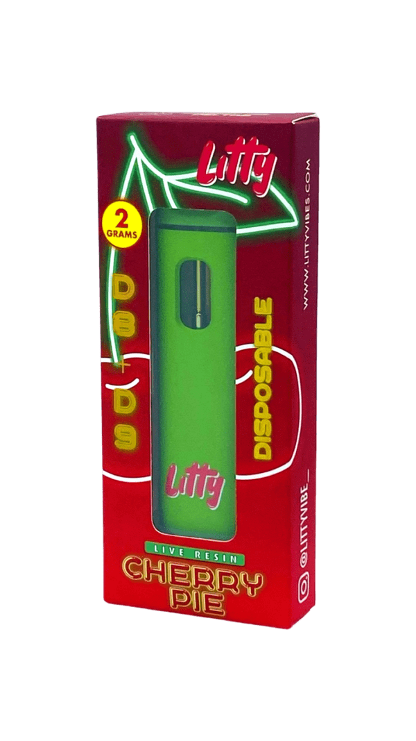 Litty Disposable- Cherry Pie D8+D9