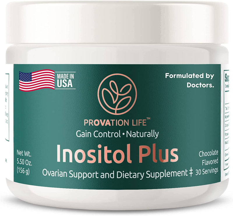 Myo-Inositol Powder Plus 10 Natural Ingredients to Support PCOS &  Fertility  - 30 Day Supply
