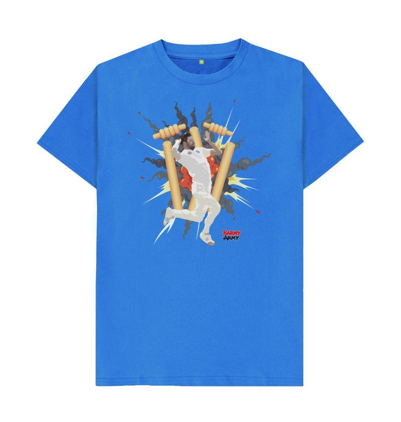 Bright Blue Barmy Army Woody Tee