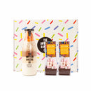 Chocolate Orange Cookies & Chocolate Orange Hot Chocolate Spoons Gift Box - Cookie Mix - Bottled Baking Co