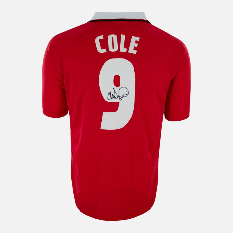Andy Cole Signed Man Utd shirt