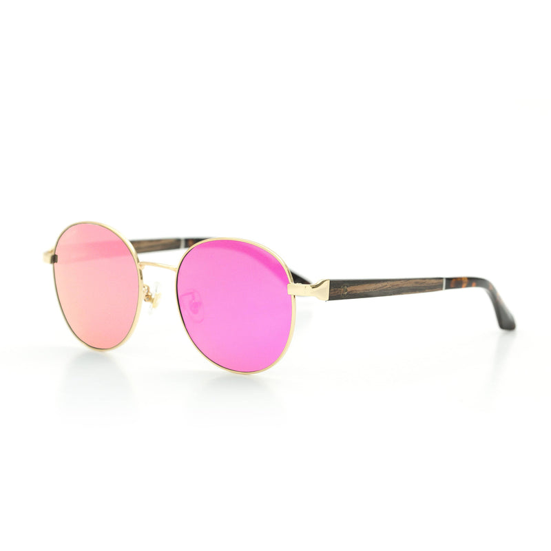 Cambium Lisbon Sunglasses - Aluminium & Wood Frame 