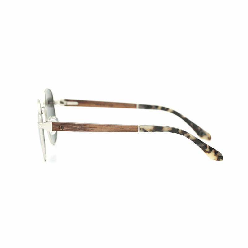 Cambium Lisbon Sunglasses - Aluminium & Wood Frame 