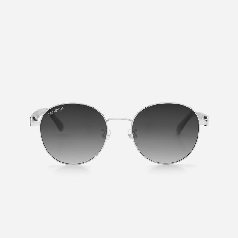 Cambium Lisbon Sunglasses - Aluminium & Wood Frame 