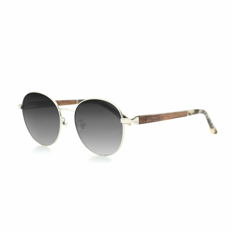 Cambium Lisbon Sunglasses - Aluminium & Wood Frame 