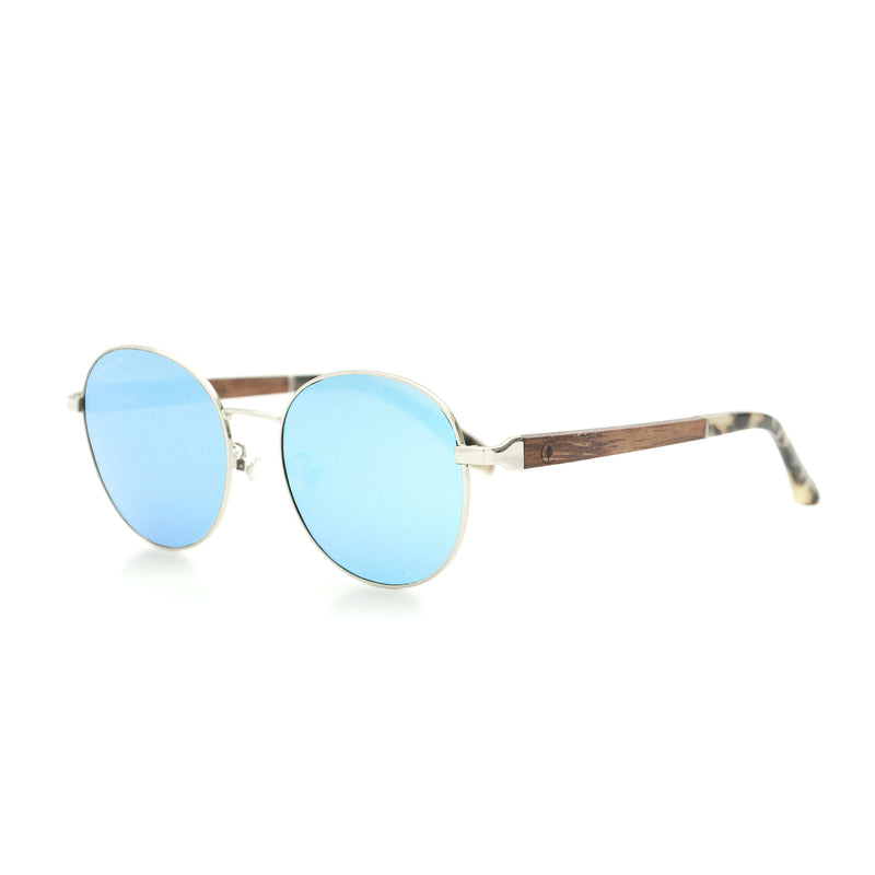 Cambium Lisbon Sunglasses - Aluminium & Wood Frame 