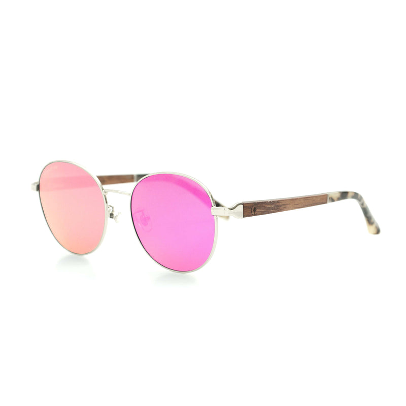 Cambium Lisbon Sunglasses - Aluminium & Wood Frame 