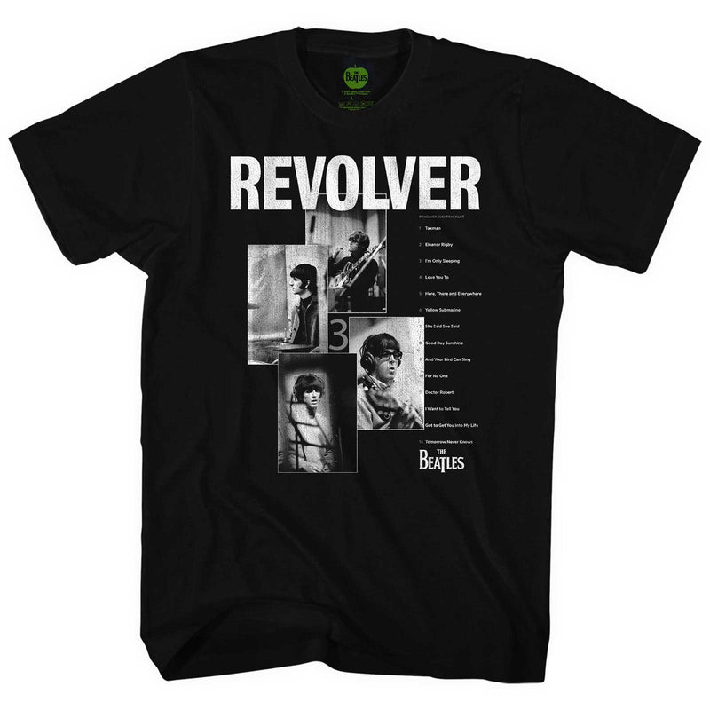 The Beatles | Official Band T-Shirt | Revolver Tracklist