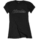 Blondie | Official Ladies T-Shirt | Diamante Logo
