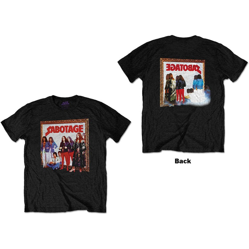 Black Sabbath | Official Band T-Shirt | Sabotage with Back Print