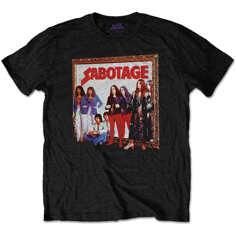 Black Sabbath | Official Band T-Shirt | Sabotage with Back Print